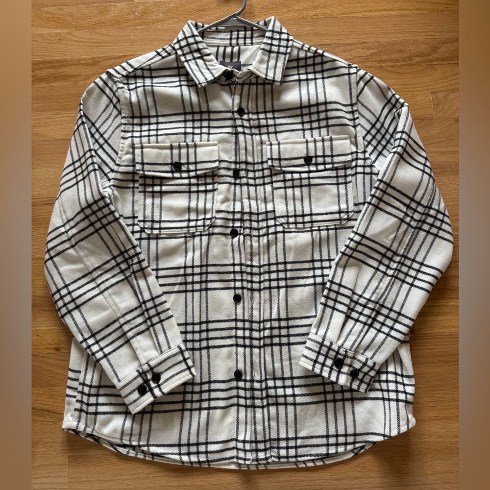 H&M Flannel Shacket